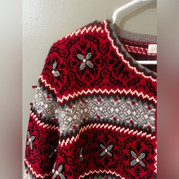 Lakewear women's button front cardigan size medium long sleeve - Picture 3 of 6